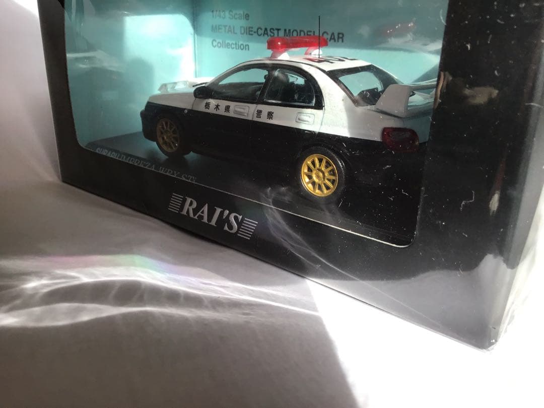 レイズ 1／43スバルインプレッサWRX STIパトロールカー栃木県警察2004