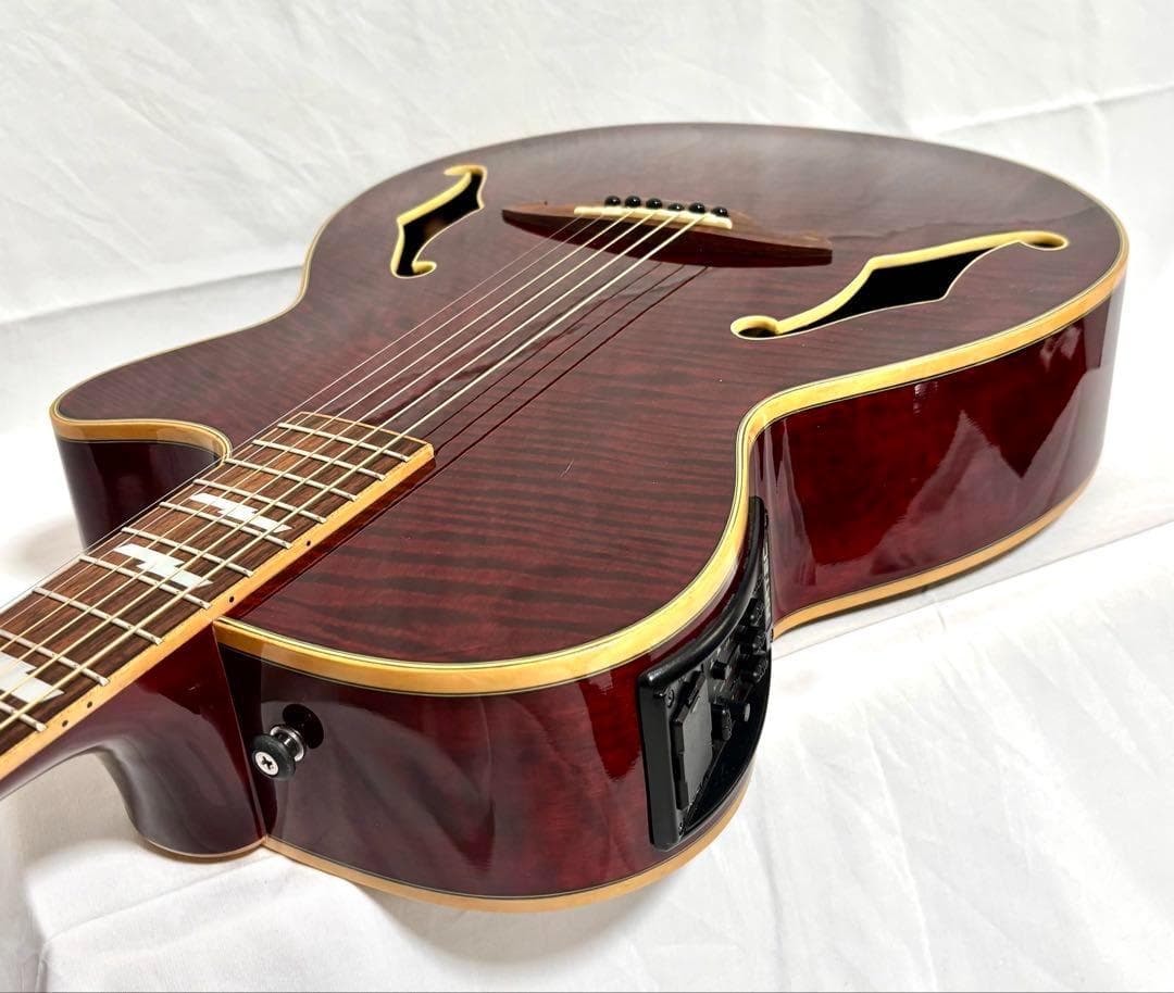 新品弦張替済　Zenn エレアコ ZF33CE fホール グローバーペグ美品