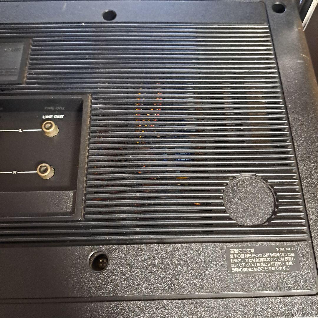 SONY CF-6500 ラジカセ FM/AMラジオ動作確認済アンテナ破損レトロ