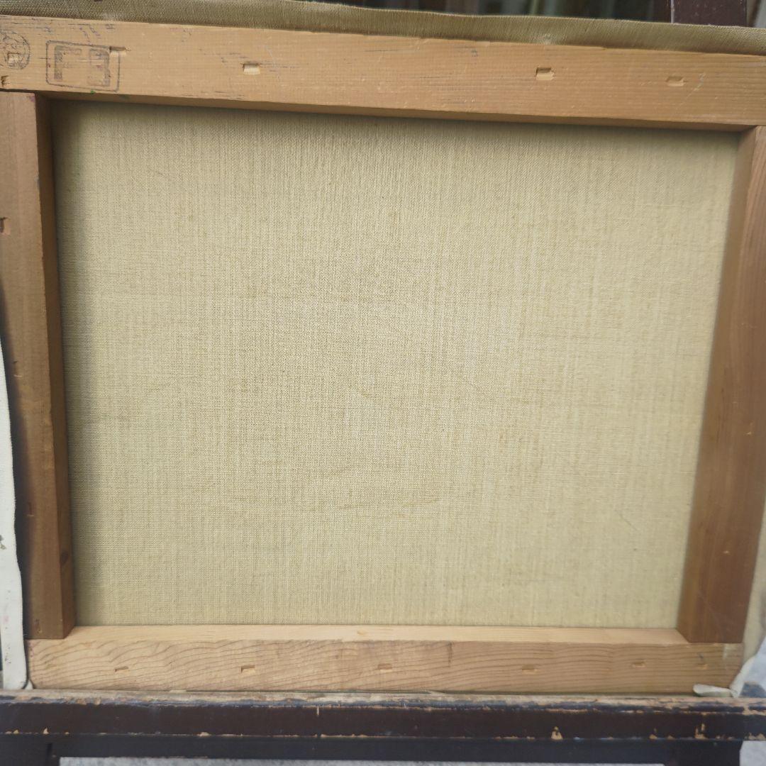 木村二朗、薔薇の心象風景、８号油彩、封蝋的マチエル