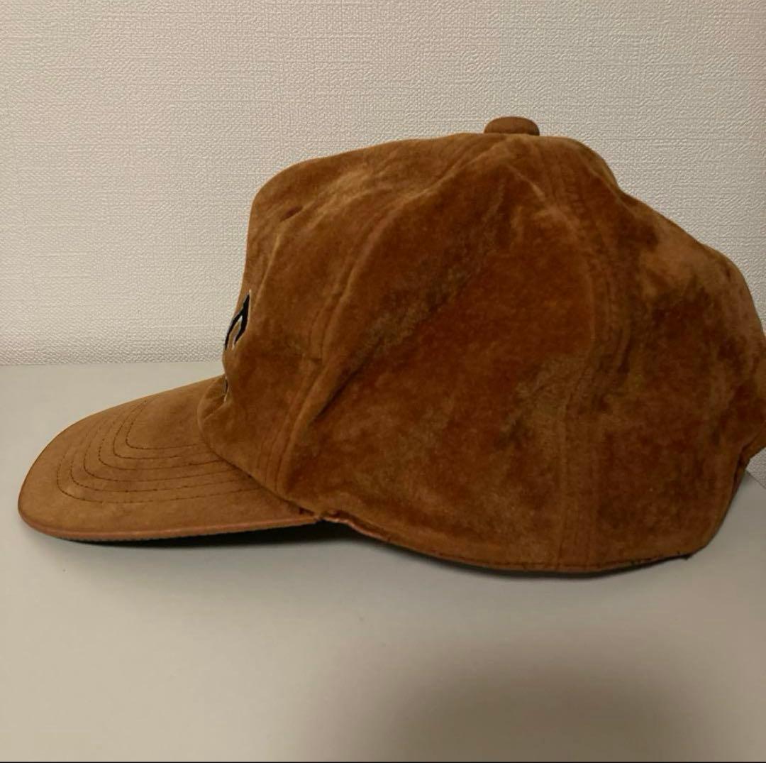希少　レア　ヴィンテージ　NIKE ナイキ　スウェード　キャップ　90s