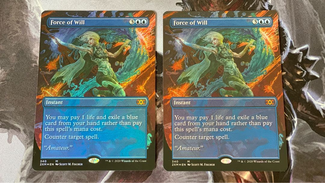 【2XM】意志の力/Force of Will【Foil】2枚セット