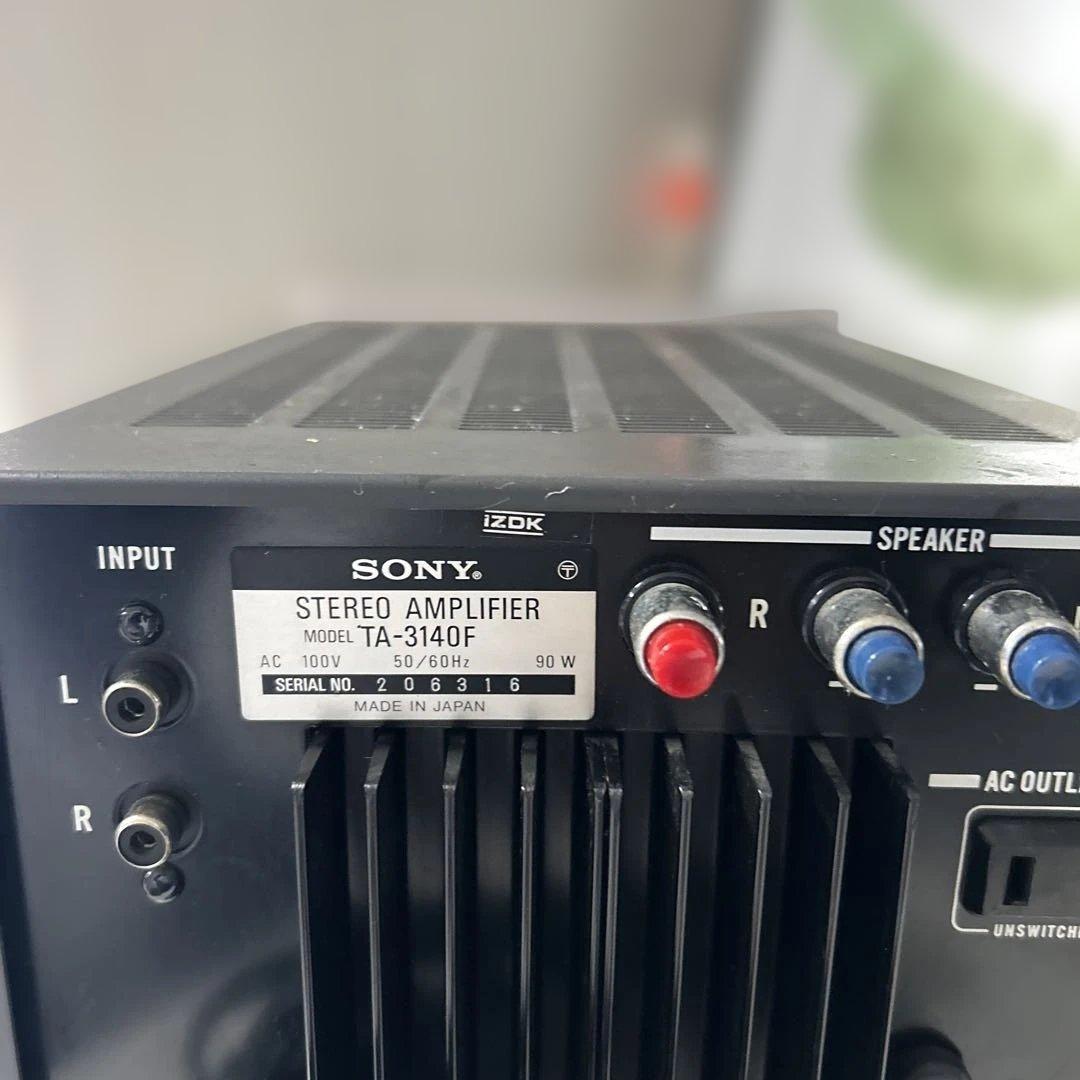 美品　SONY ステレオパワーアンプ TA-3140F