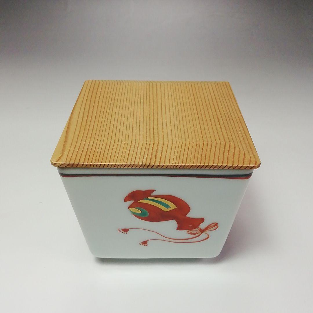 Ｓ３３２　茶器　『色絵宝づくし画』『替茶器』『京焼』『清閑寺窯　杉田祥平造』共箱