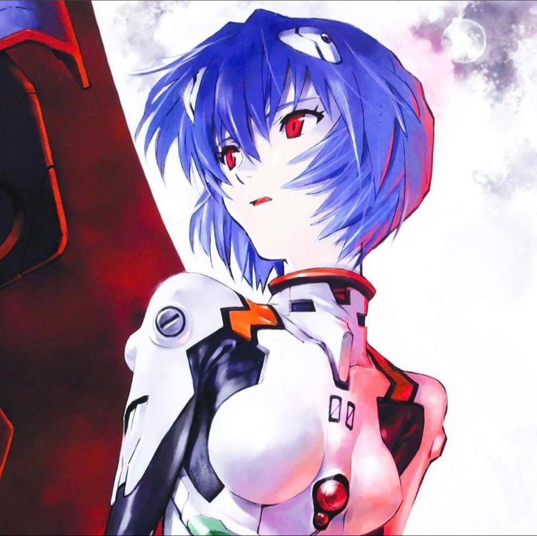 複製原画　貞本義行「綾波レイ」　約6号 エヴァンゲリオン EVANGELION