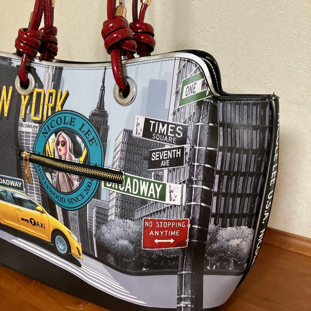 【超美品】✨ニコールリー✨NTW15230トートバッグ　タグ付き