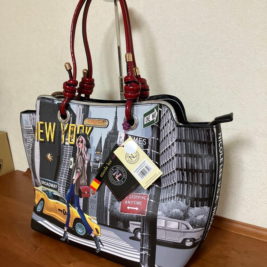 【超美品】✨ニコールリー✨NTW15230トートバッグ　タグ付き