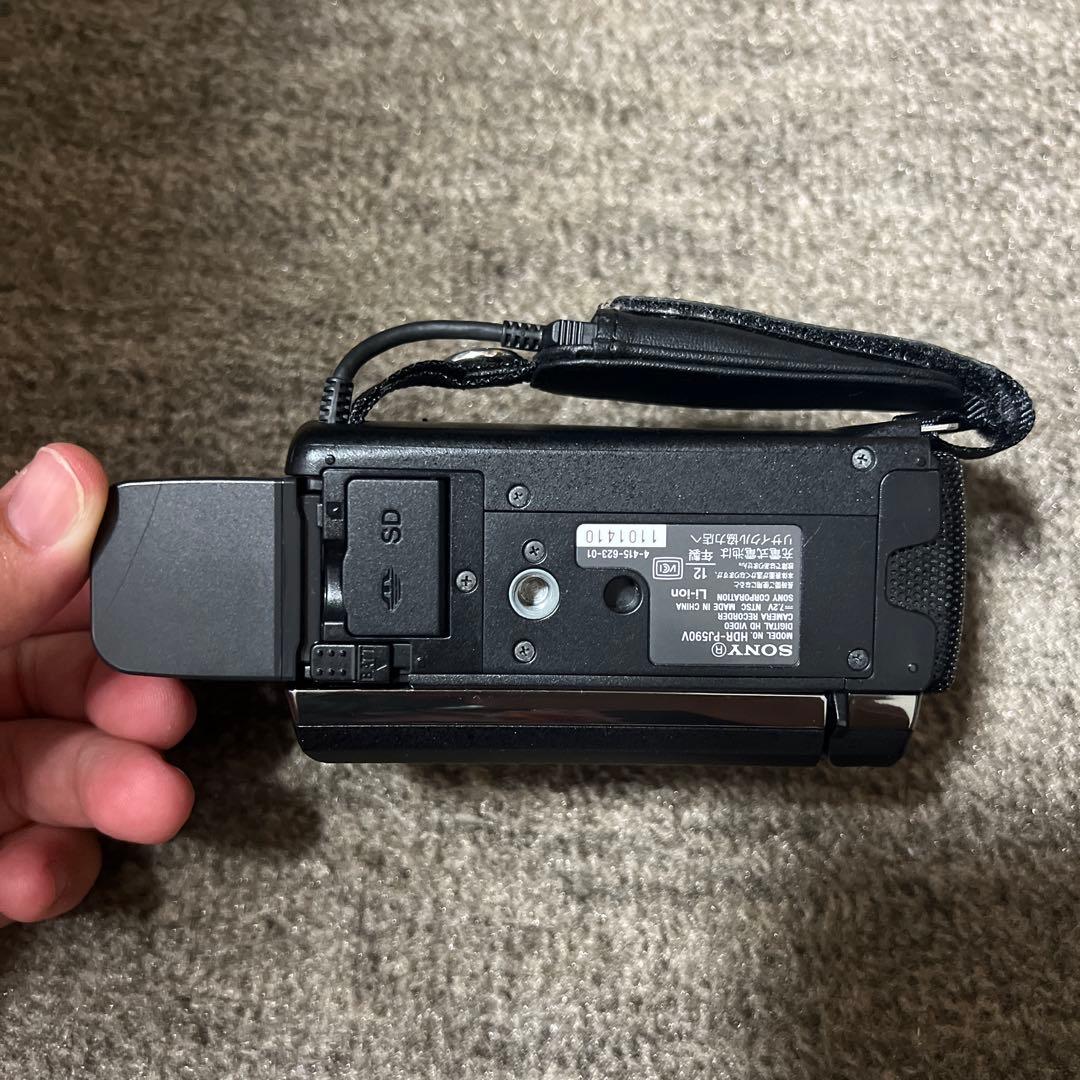 【美品】SONY HDビデオカメラ Handycam HDR-PJ590V