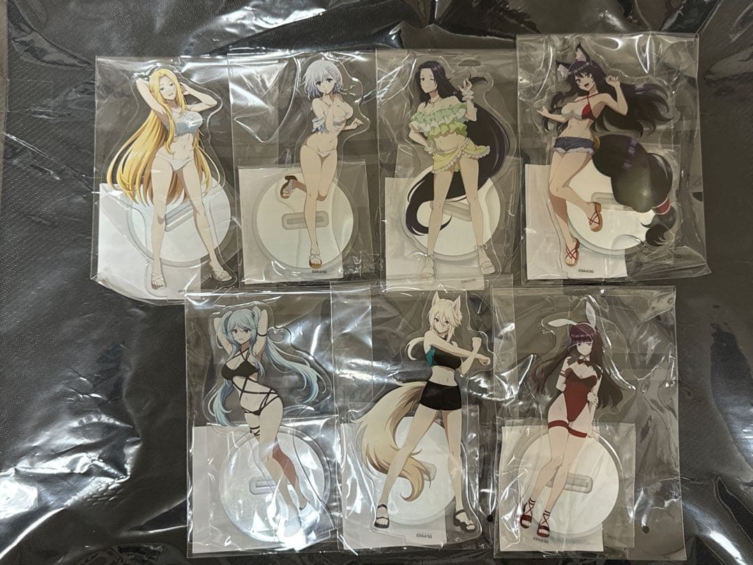 陰の実力者になりたくて　七陰スペシャルアクリルスタンド　ミツゴシ温泉ランド