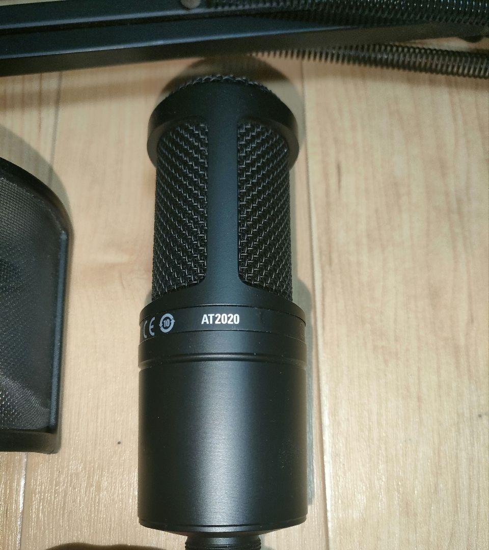 オーディオテクニカ AT2020 コンデンサーマイク