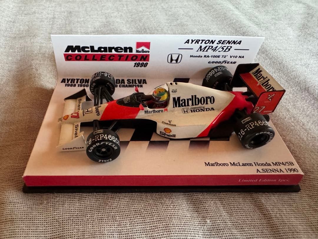 1/43 マクレーレン MP4/5B A.セナ