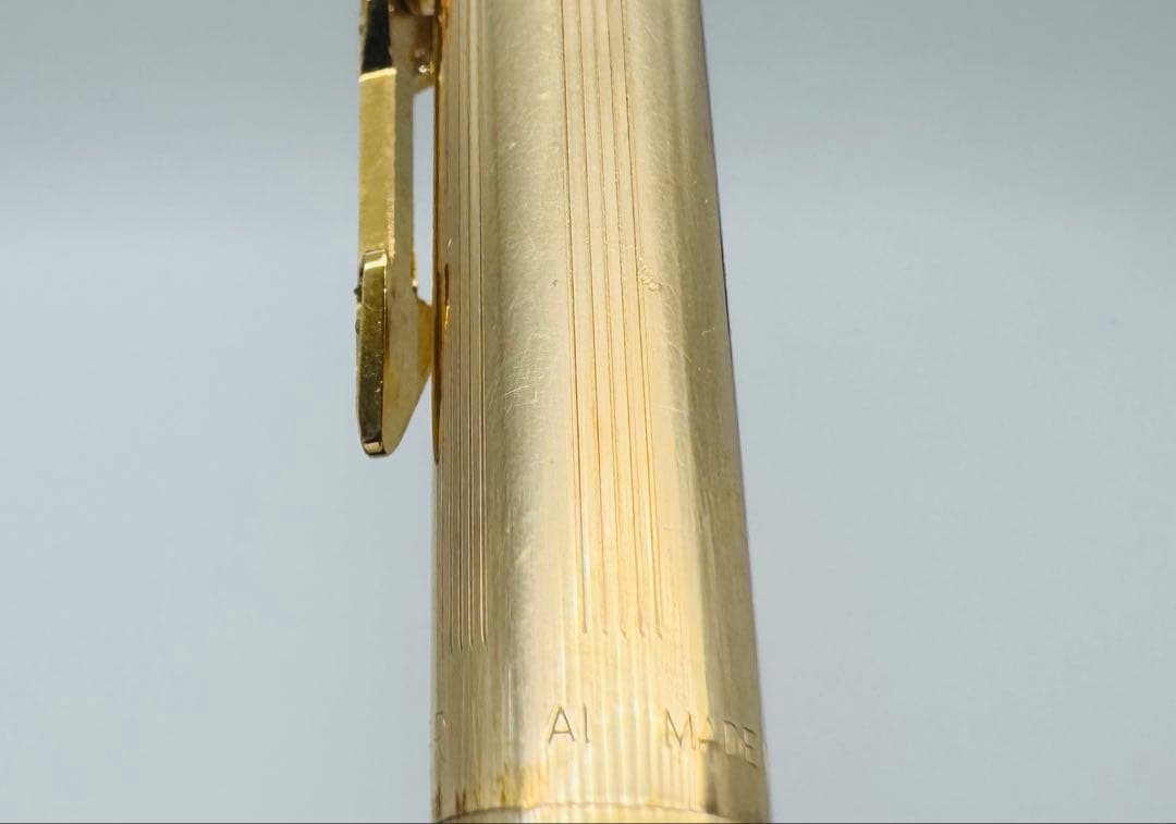 ★再値引き★　Parker ゴールドボールペン　ダイヤ13石　希少　特注モデル