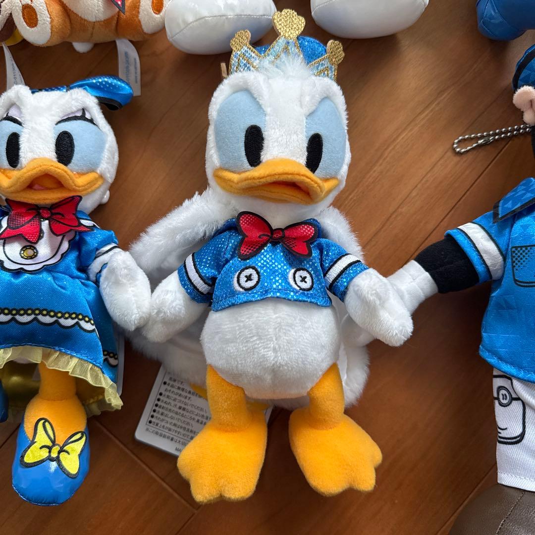 東京ディズニーランド ドナルド パルパルーザ ぬいぐるみバッジ ぬいば 全6種