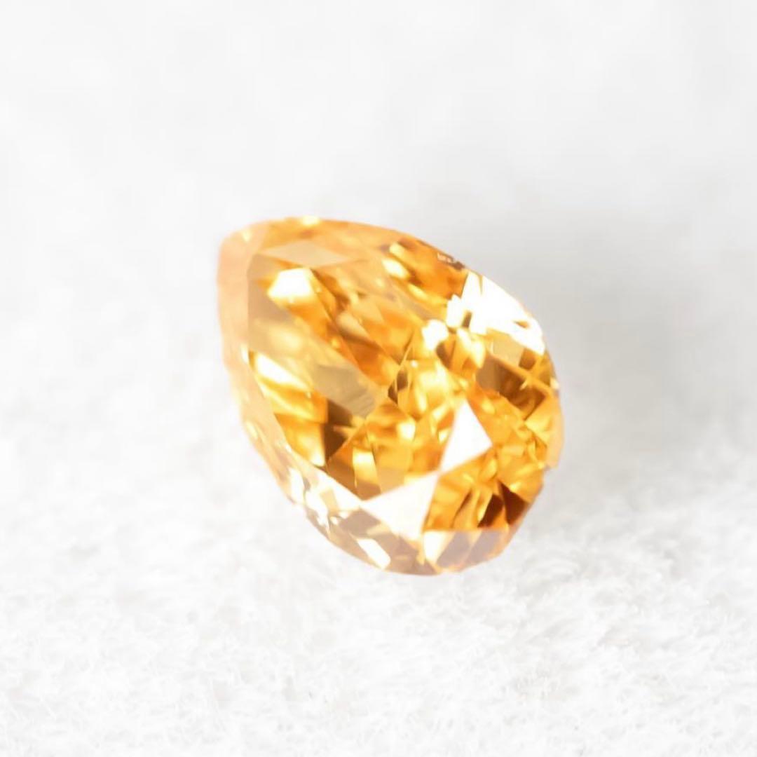 売り切り価格 オレンジダイヤモンド ルース