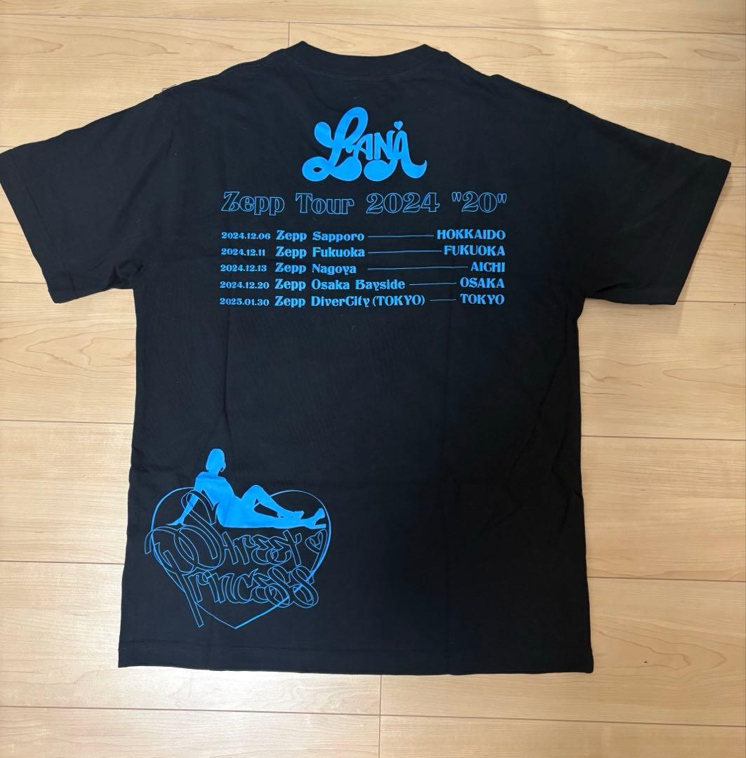 LANA ファンクラブ限定くじ 2024ZeppツアーTシャツ