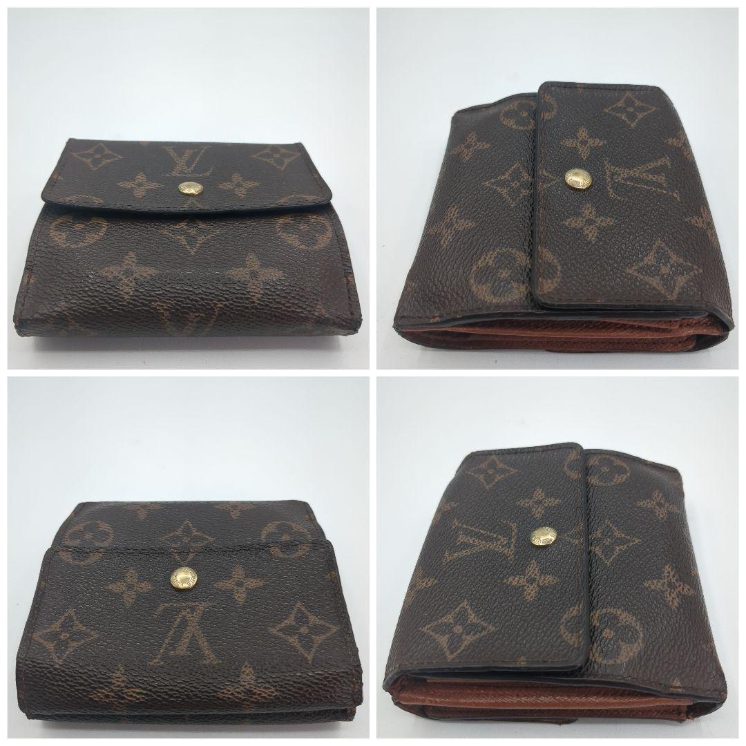 ヴィトン モノグラム 三つ折り財布 ポルトモネ ビエ カルトクレディM61652