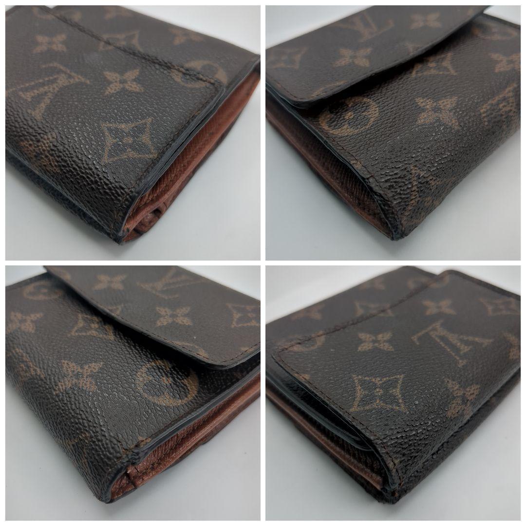 ヴィトン モノグラム 三つ折り財布 ポルトモネ ビエ カルトクレディM61652