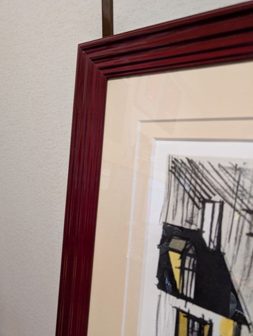 ベルナールビュッフェ「小さな橋」