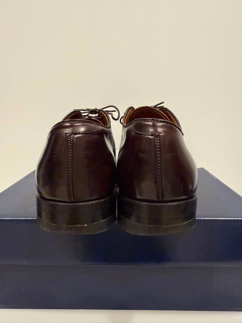 Aldenパンチドキャップトゥ 8.5D