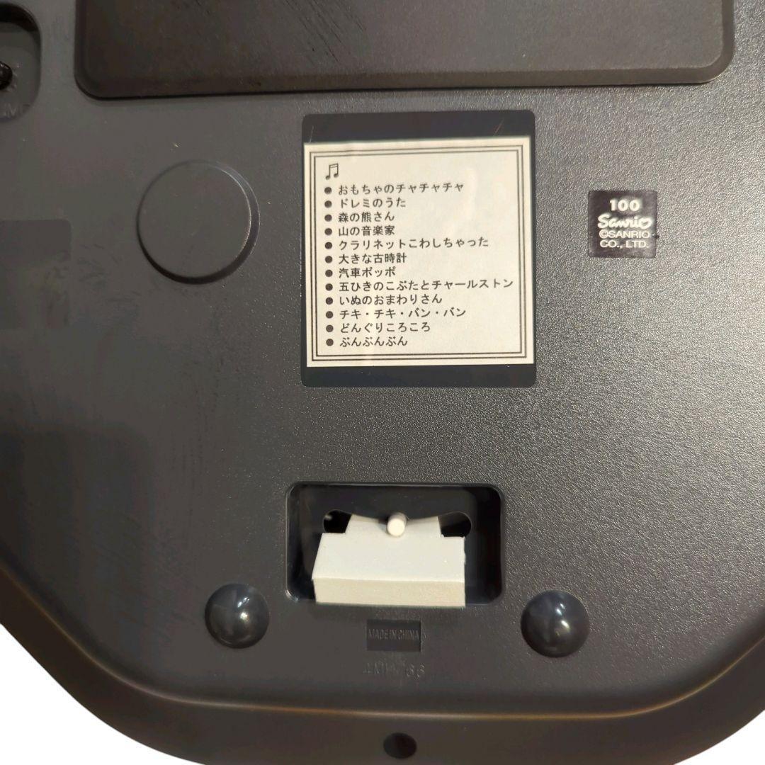 【未使用品】CITIZEN　ハローキティ　掛け時計　M766 からくり時計