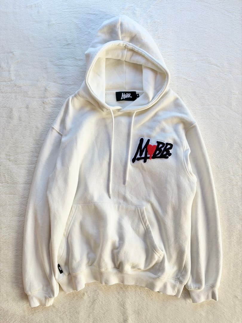 MOBB パイル　ロゴ　パーカー　ハート