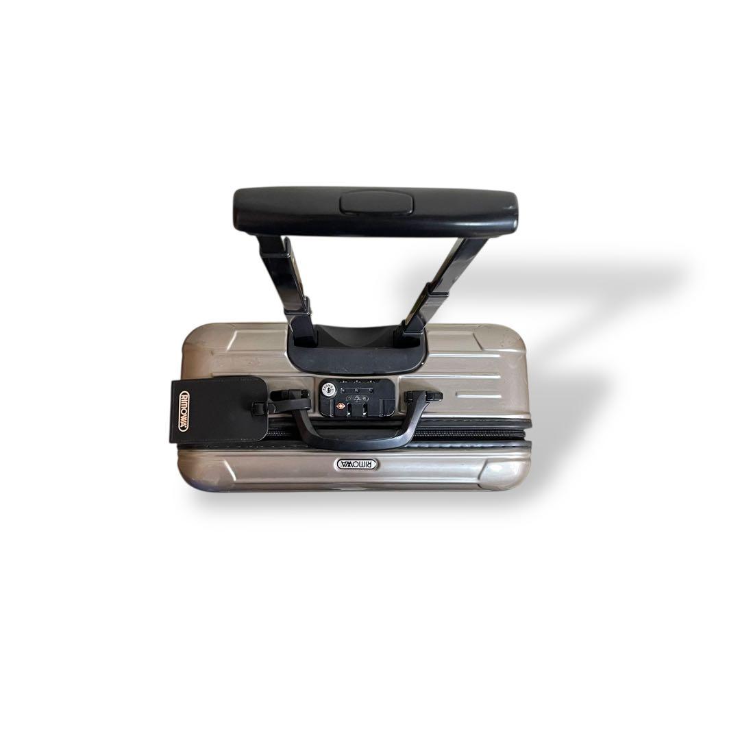 良品 RIMOWA キャリーケース シルバー ビジネストローリー サルサ 25L