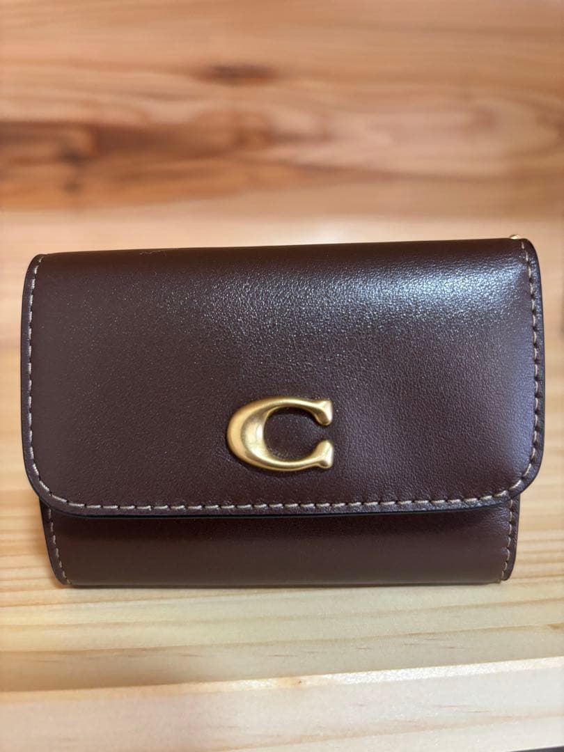 COACH コーチ 三つ折り財布 エッセンシャル カードフォルダー ウォレット