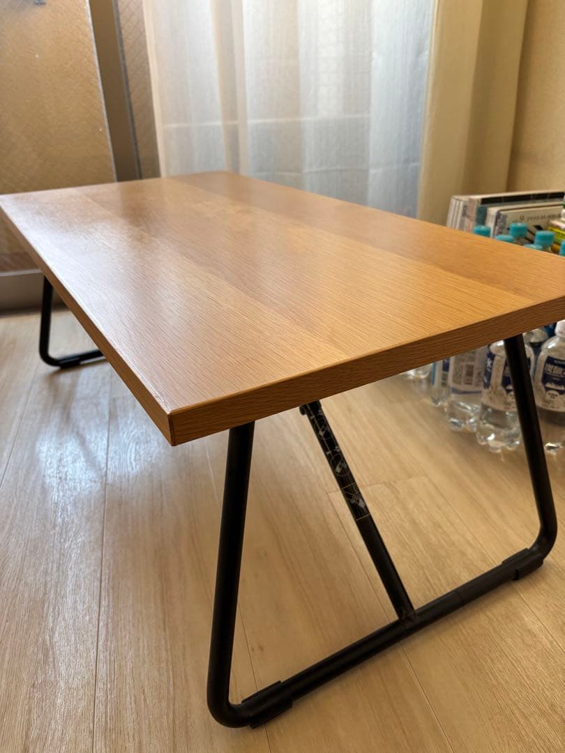 ⭐︎無印良品 オーク材ローテーブル（折り畳み）