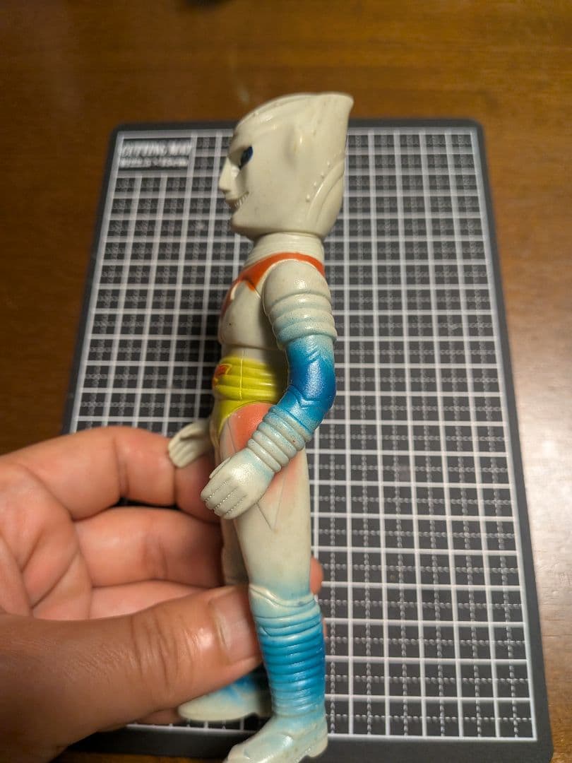 ジェットジャガー　ブルマァク　ソフビ　当時物　ゴジラ