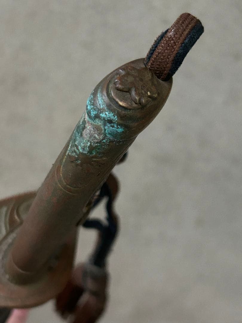 指揮刀　サーベル　刀緒付き　模造刀　日本軍　鍔　軍刀　銃剣　短剣　当時物　現状品