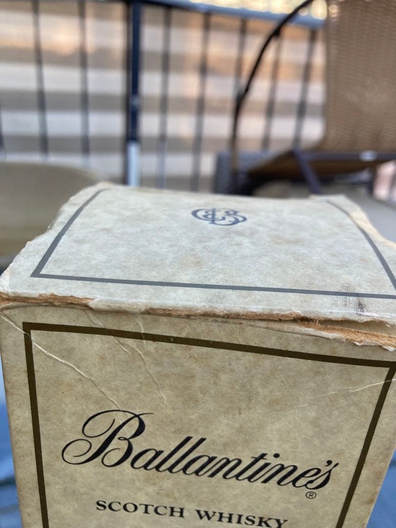 古酒　特級バランタイン30年金キャップ　液面良好！