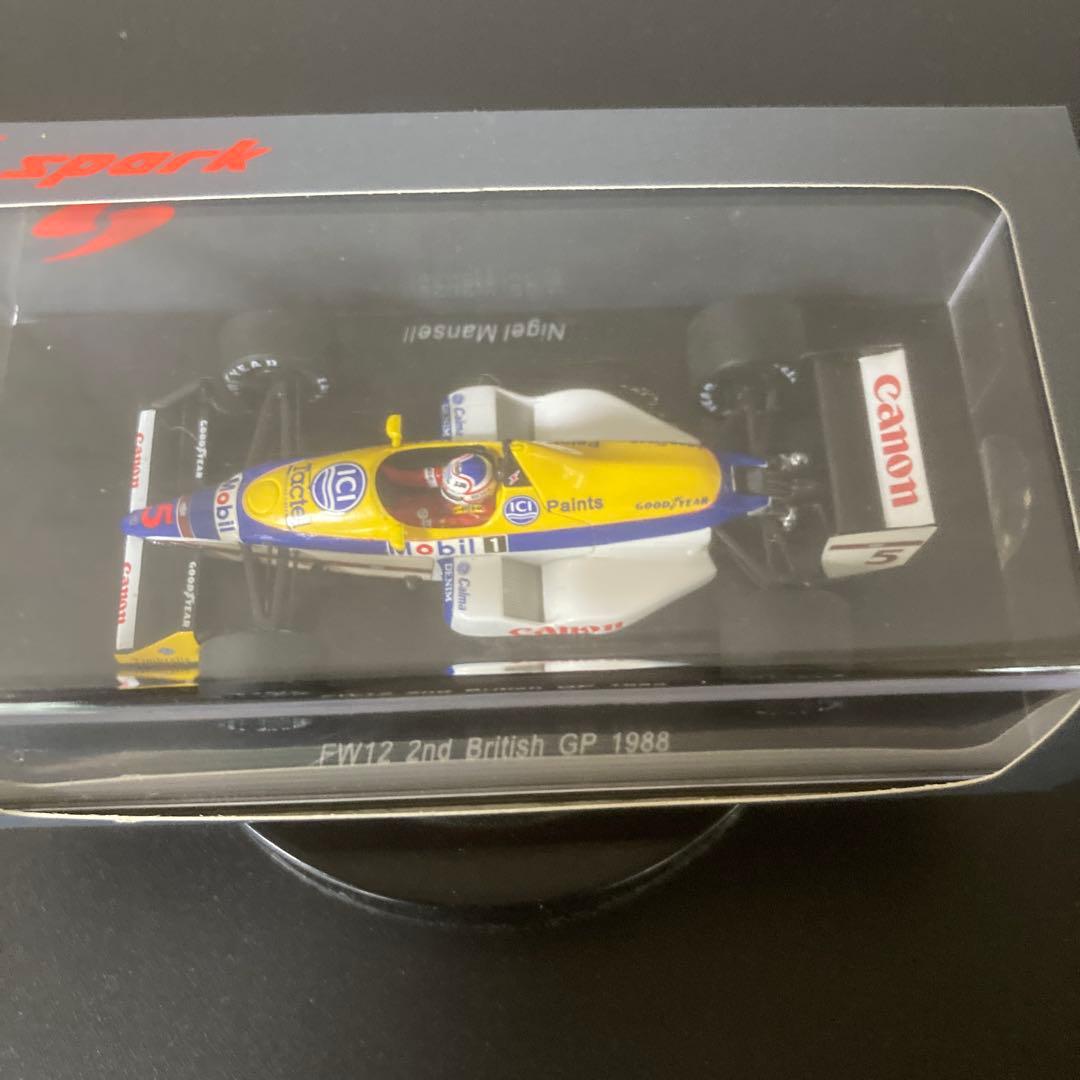F1 スパーク ウィリアムズ FW12 2nd ナイジェル マンセル
