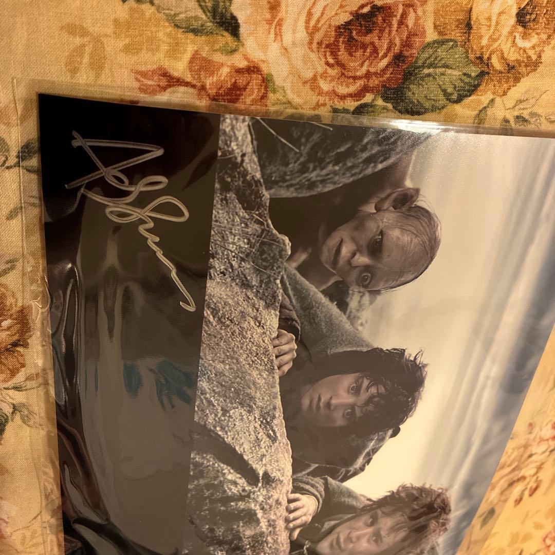 ホビット サイン入り　 A4 ロードオブザリング