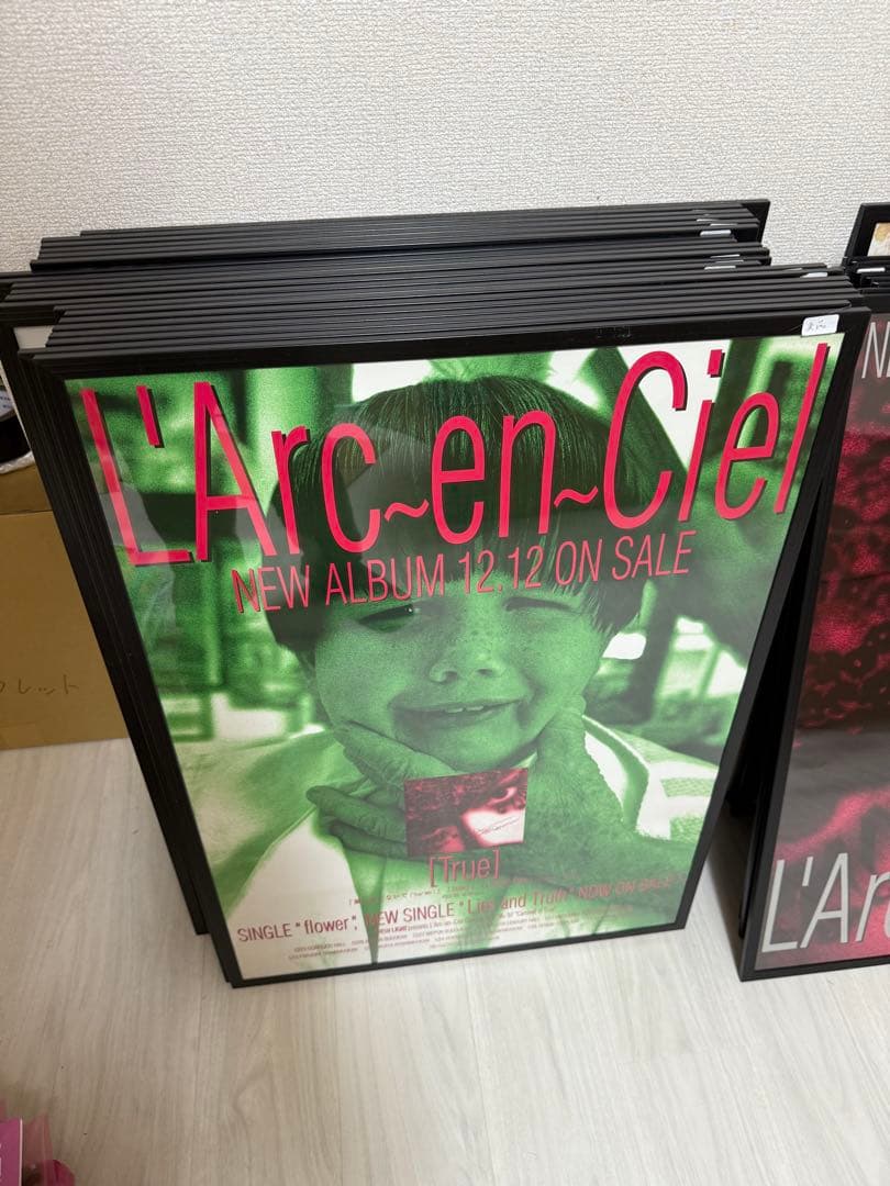 true 告知ポスター ラルク L'Arc