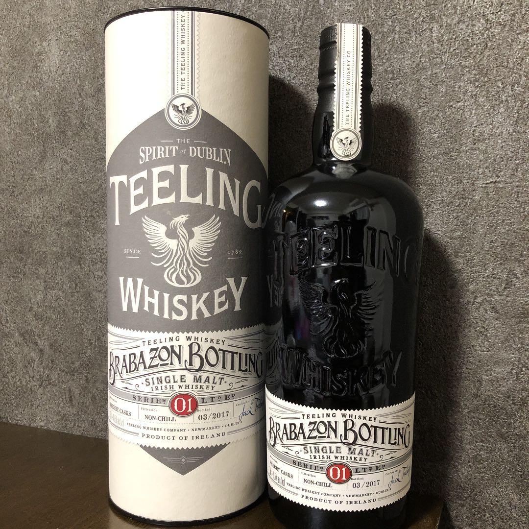 シングルモルトアイリッシュウイスキー　ティーリング　ブラバゾン　シェリーカスク