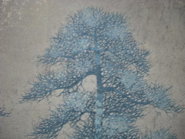 ◆並木一◆　版画　「松韻」　１９９１年作品 ◆2/120◆本物保障◆