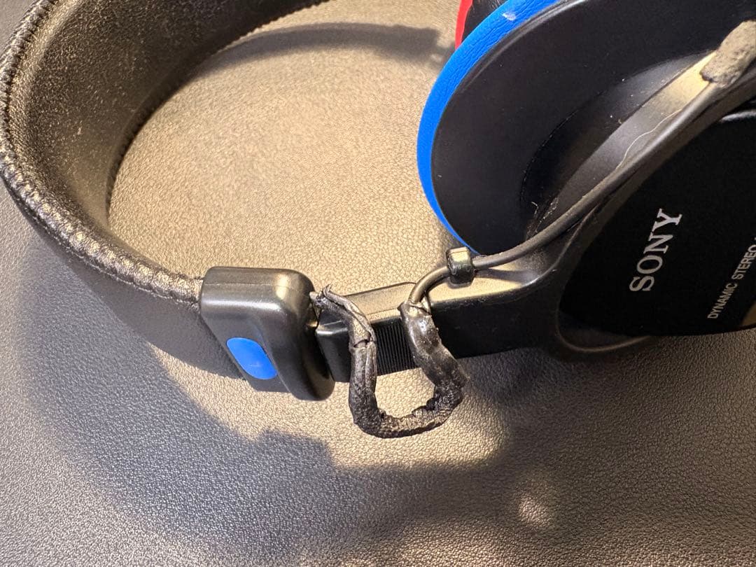 SONY MDR-7506 定番スタジオモニターヘッドホン カスタム 着脱化