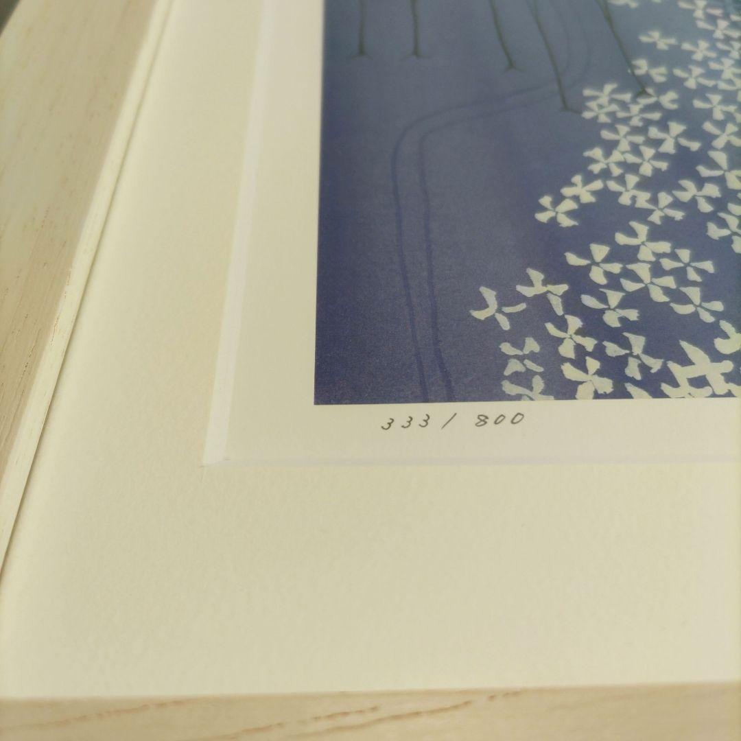 早川 義孝 ダイヤモンドスクリーニング 額装☆直筆サイン・エディション☆限定版画