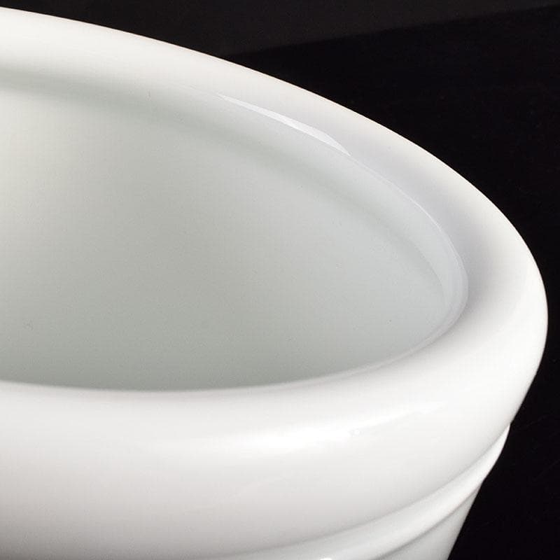 中国　景徳鎮製　徐江雲作　新彩筆筒　作品證書付　共箱　M　R9381H