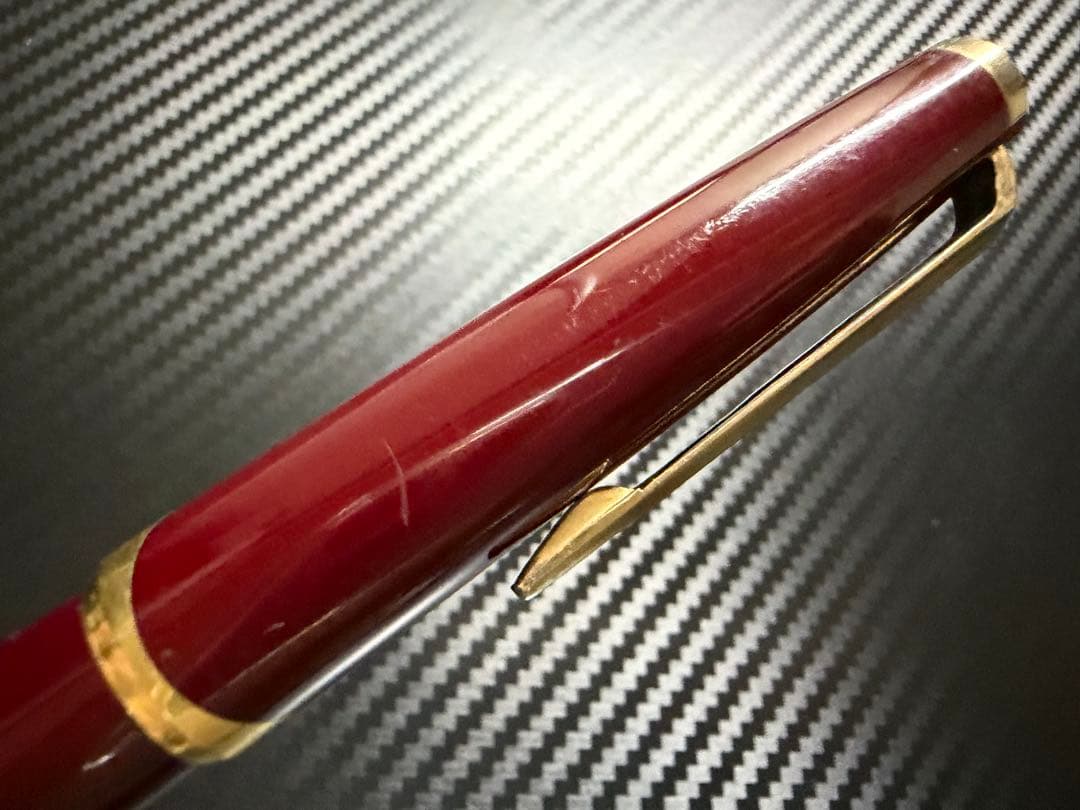 美品 モンブラン No.121 ボルドー F 細字 万年筆