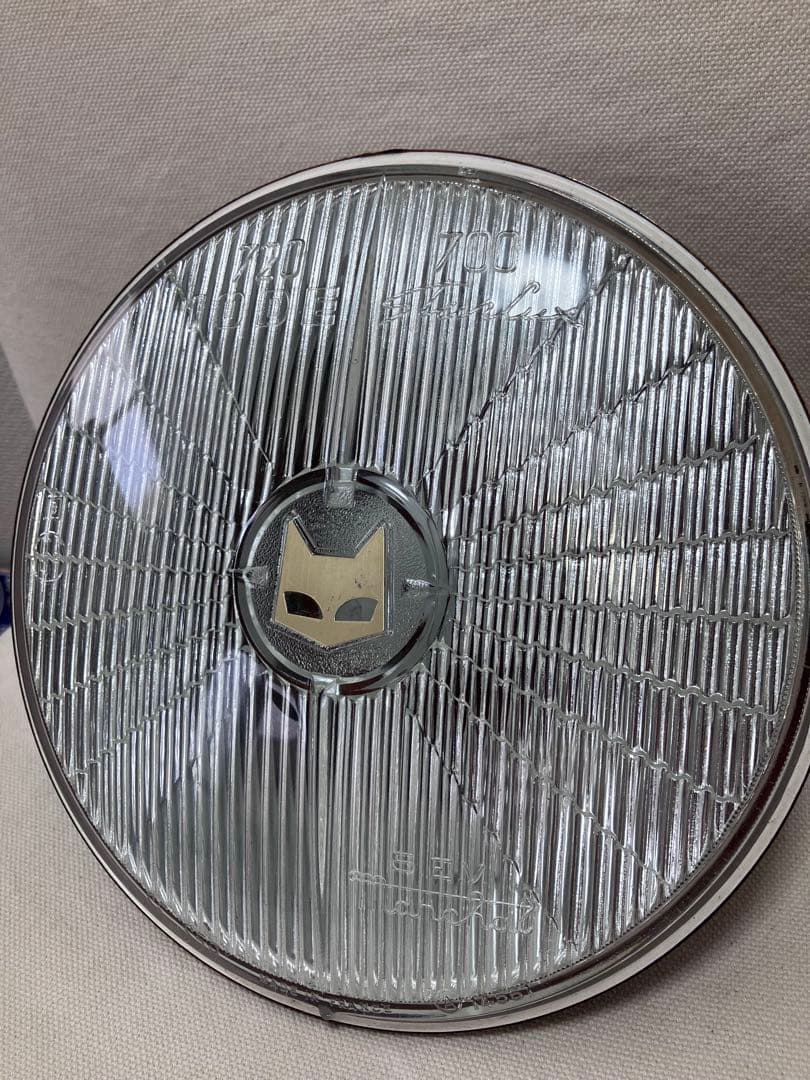 マーシャル　720 クリア　金猫　H4加工済み　当時物　ヘッドライト　希少　旧車