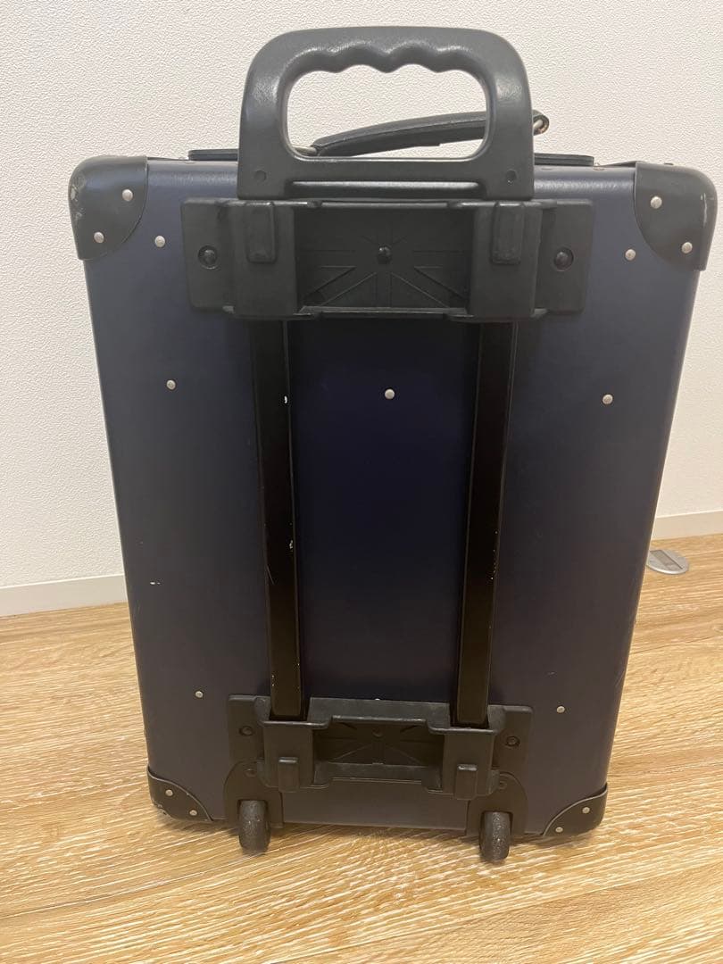 GLOBE TROTTER キャリーケース ネイビー