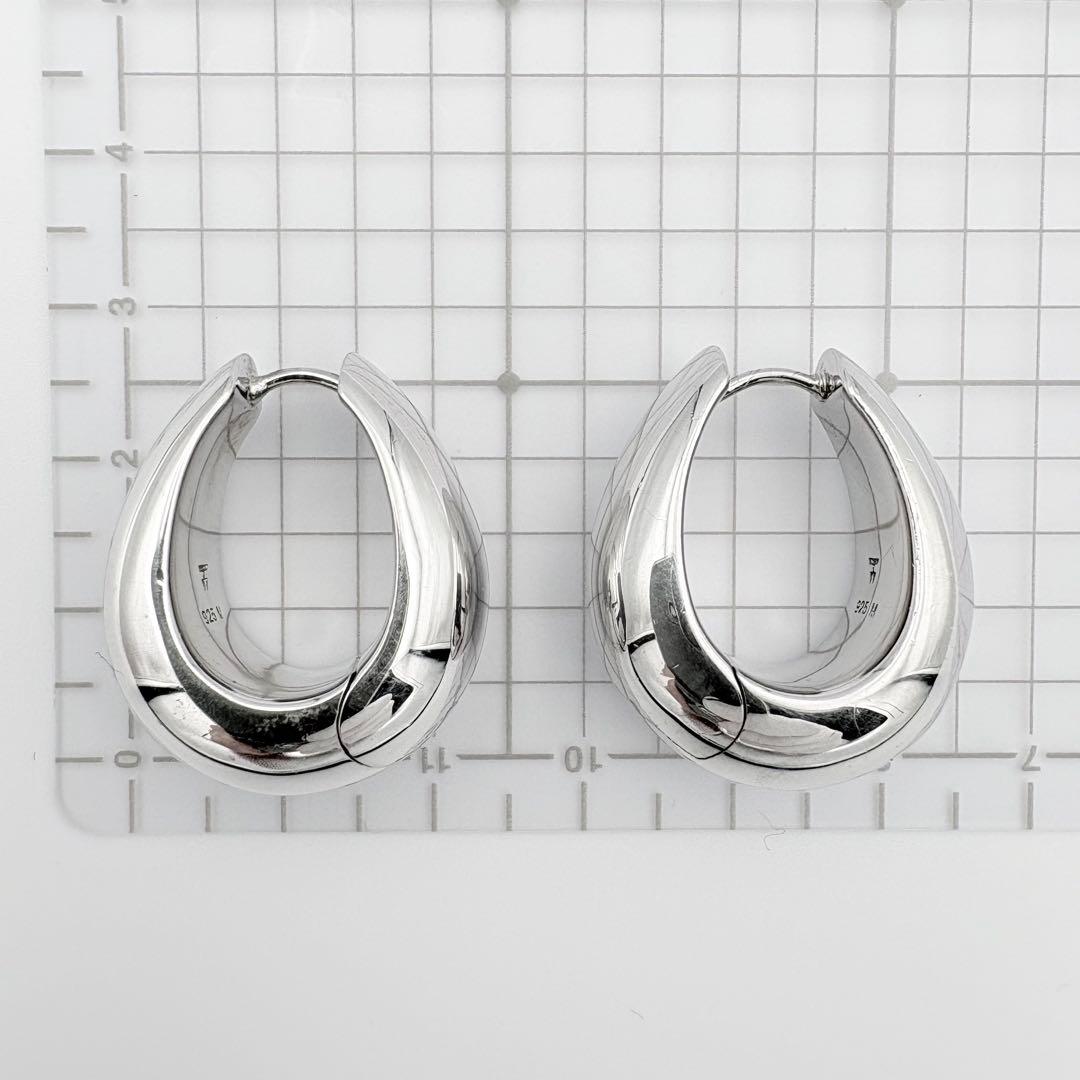 TOMWOOD Ice Hoop トムウッド アイスフープ ピアス シルバー