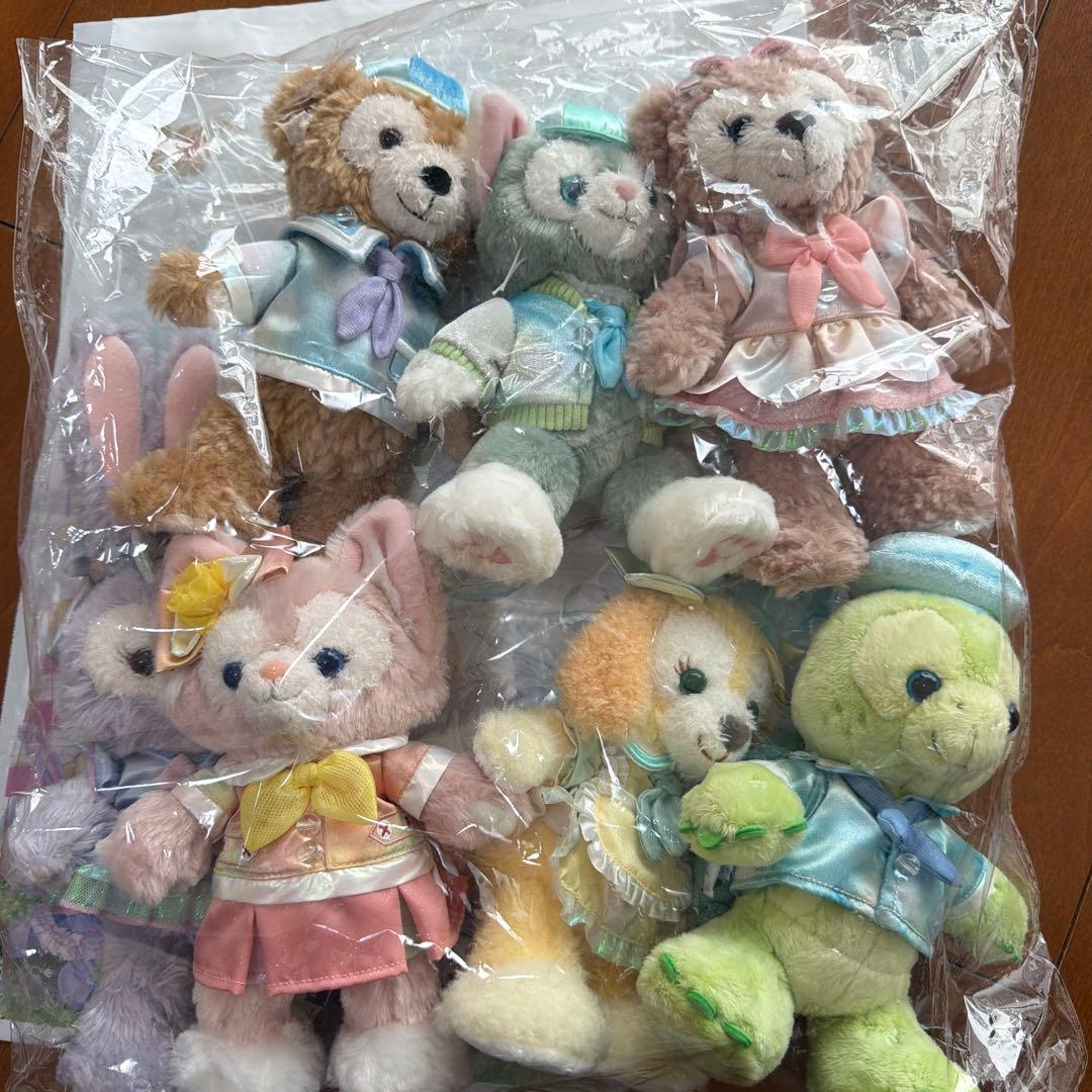 カラフルハピネス　ポージープラッシー　ダッフィーフレンズ