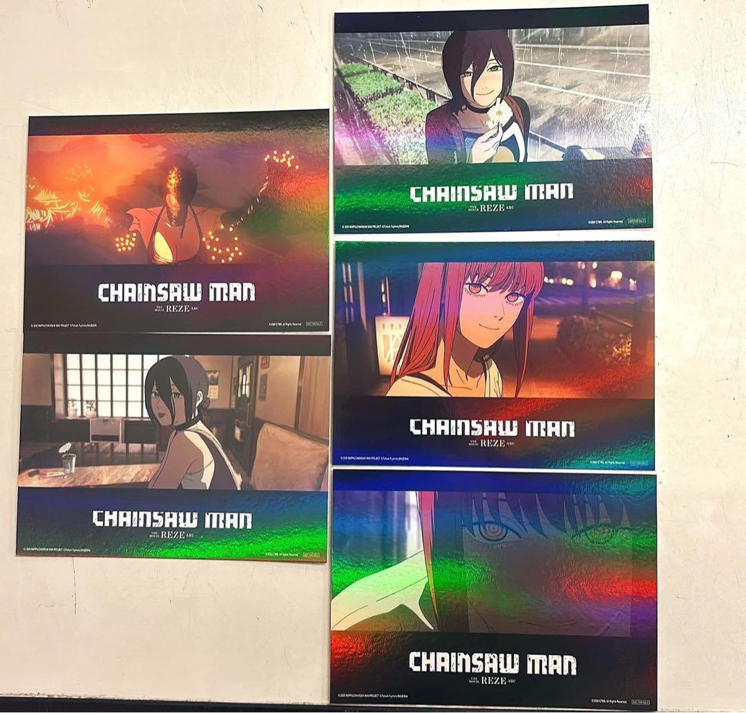 台湾限定 特典 レゼ 特殊加工特大ポスターセット