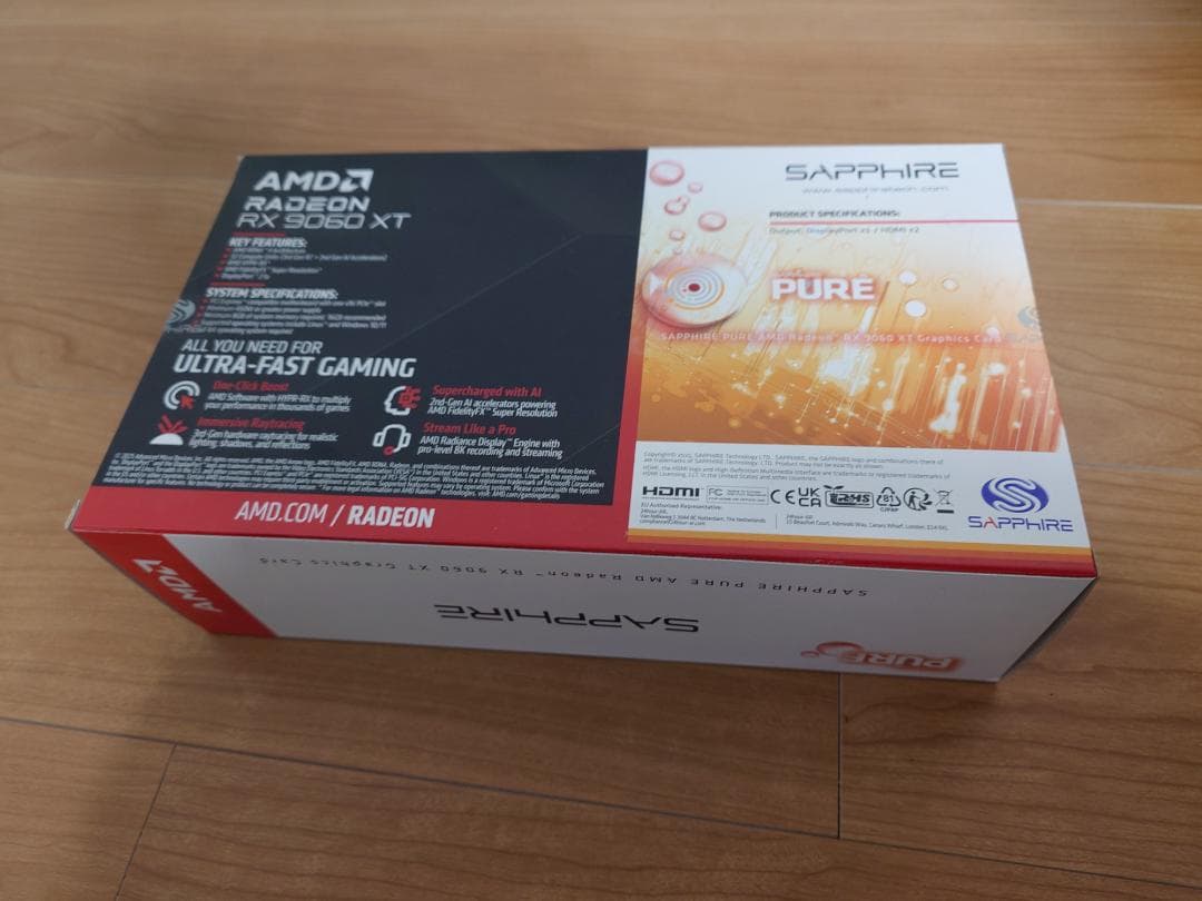 グラフィックボード・グラボ・ビデオカード Radeon RX 9060 XT GAMING OC 16GB