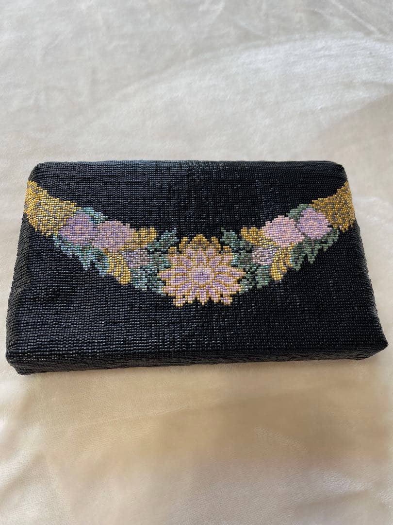 TOWANNY トワニー　ビーズ織り　パーティーバッグ