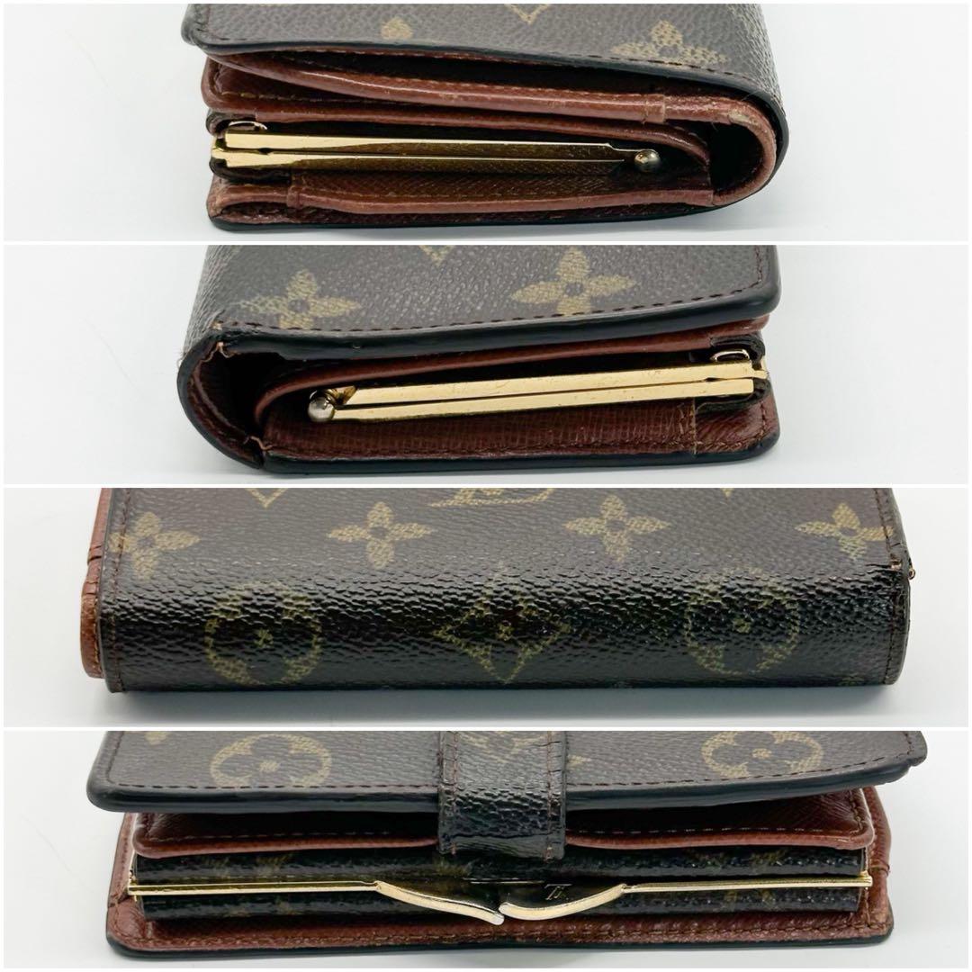 ルイヴィトン ポルトフォイユ ヴィエノワ モノグラム がま口 モノグラム