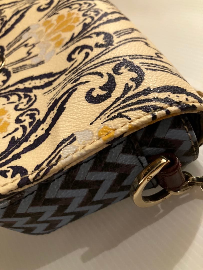 ＊トリーバーチ Tory Burch 花柄チェーン付ショルダーバッグ＊