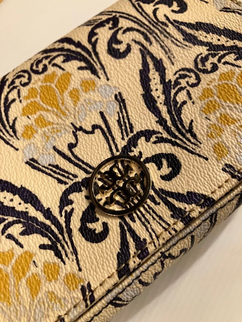 ＊トリーバーチ Tory Burch 花柄チェーン付ショルダーバッグ＊